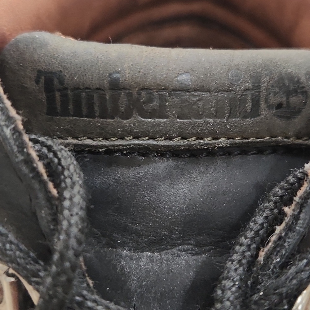 TIMBERLAND Dausette Low Chukka, Black Ankle Boots, Women's 8.5 - Picture 7 of 8